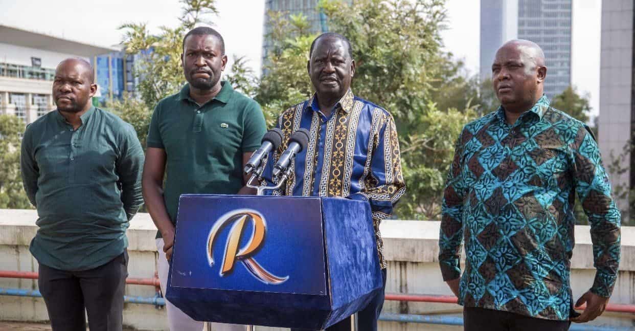Raila Odinga Auc Bid: Odm Responds To Party Retirement