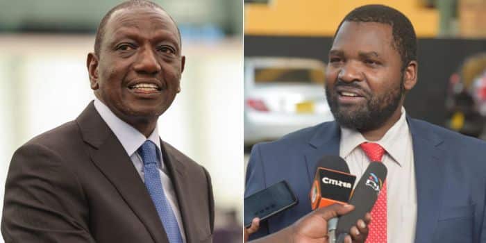 The Next Omtatah: Meet Nakuru Doctor Shooting Down Ruto'S Policies A Collage Of President William Ruto(Left) And A Nakuru Based Doctor And Activist Benjamin Gikenyi. Photo/Courtesy