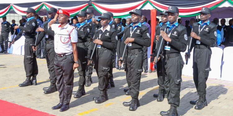 Several Security Guards During A Past Event. Photo/ Prsa