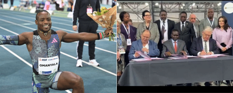 French City Signs Deal With Kenya As Omanyala Sets Record