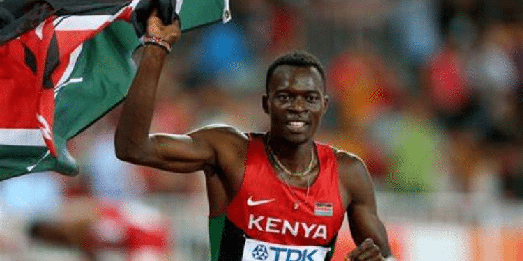 The Late Kenyan Athlete, Nicholas Bett.