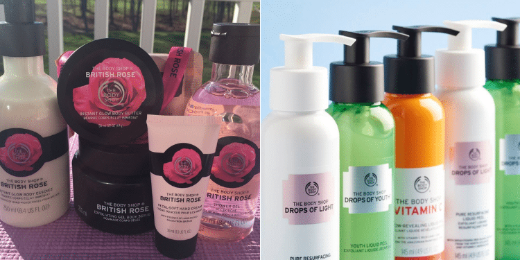 Mass Layoffs Of Employees Loom As Uk Body Shop Collapses A Collage Photo Of Some Of The Products Sole At Body Shop. Photo/ Courtesy.