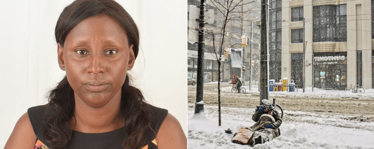 Last Moments Of Kenyan Woman Who Froze To Death In Canada