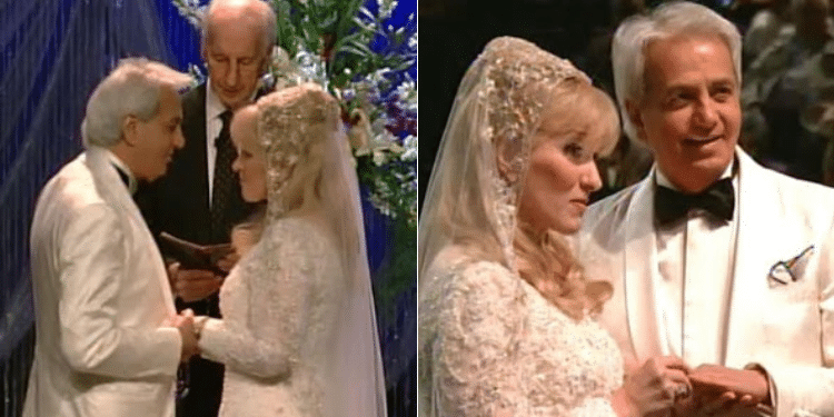 How Benny Hinn Remarried His Ex-Wife After 3-Year Divorce A Collage Photo Of Tele Evangelist Benny Hinn Alongside His Wife During Their 2Nd Marriage.