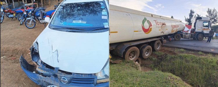 Okiyah Omtatah Involved In A Road Accident