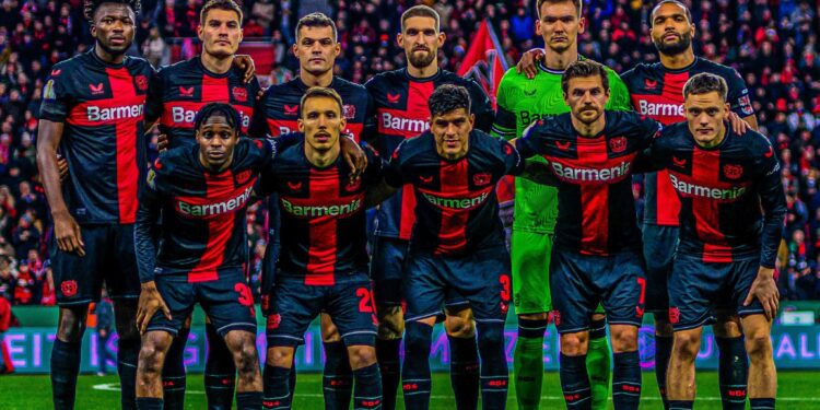 Top Bundesliga League Leaders, Bayer Leverkusen.