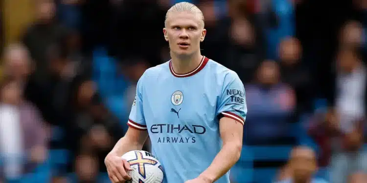 Manchester City’s Erling Haaland Breaks 54-Year Record In Fa Cup Manchester City Striker Erling Haaland. Photo/Courtesy