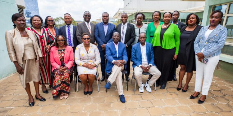 Aisha Jumwa Seeks First Favor From Raila Day After Meeting In Uganda Gender Cs Aisha Jumwa And Odm Leader Raila Odinga Pose For A Photo A Fter Their Meeting On February 27, 2024.
