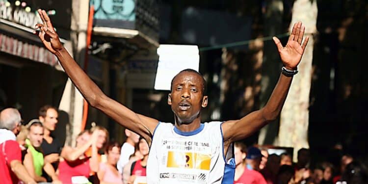 Coach Gervais Hakizimana + Kelvin Kiptum