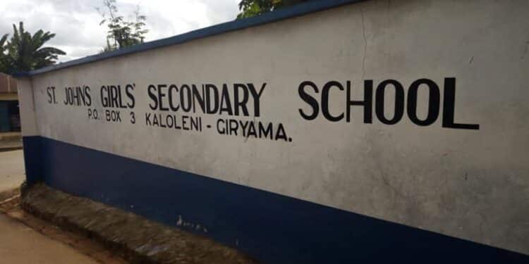 St. John'S Girls' Secondary School Gate.