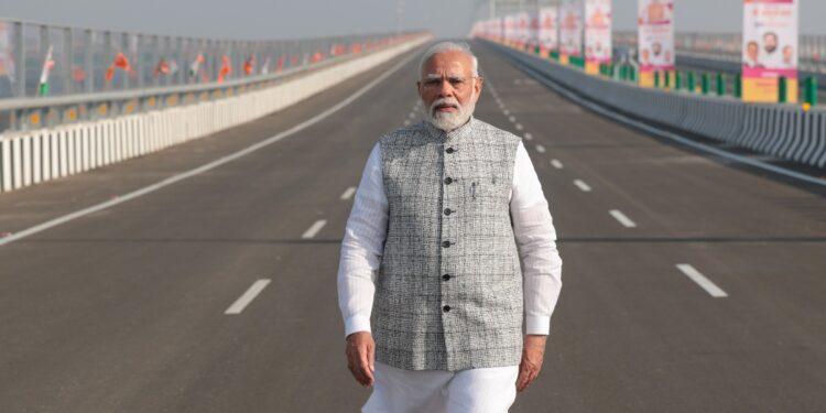 Indian Prime Minister, Narendra Modi. 