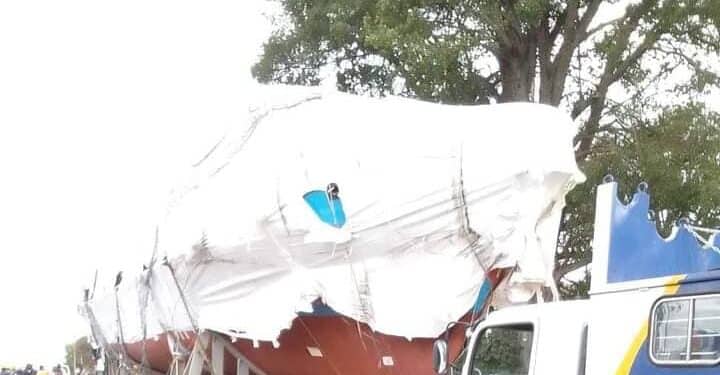 The Wide Load Cargo In Transit To Malaba. 