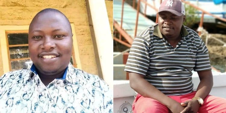 A Photo Collage Of Dennis Mukono, The Embu-Based Teacher Who Was Found Dead In A Suspected Suicide Case. 