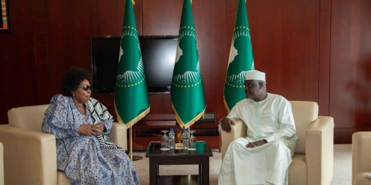 Where Are They Now: Former Africa Union Commission Chairpersons Auc Chairperson Is Moussa Faki With His Predecessor Dr Nkosazana Dlamini Zuma. Photo/Au.