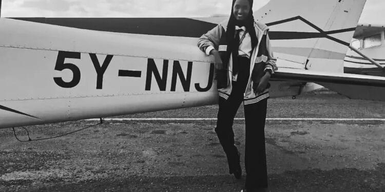New Details Emerge After Two Planes Collided In Nairobi Airspace Mariam Omar, Ninety Nines Flying School Student Who Was Killed In The Plane Collision. Photo/Ninety Nines Flying School Fb.