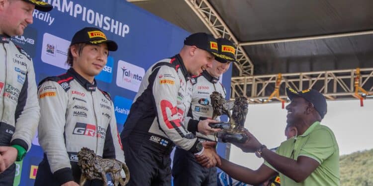 President William Ruto Presides Over The 2024 Safari Rally Awards Ceremony In Naivasha On March 31, 2024. Photo/Nmg.