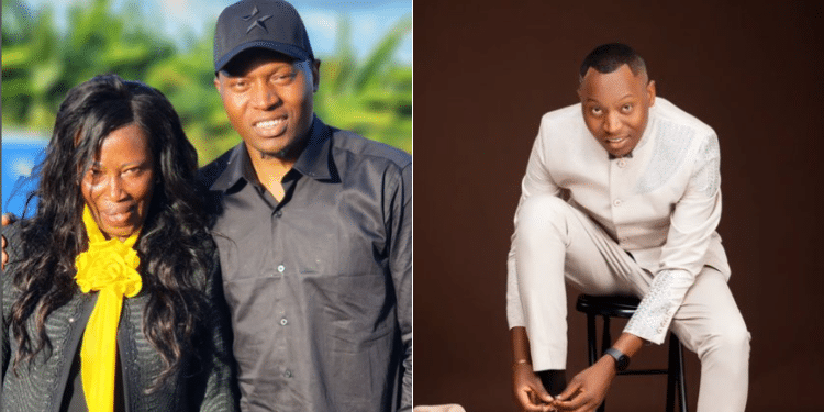 Meet Baba Talisha: Man Who Warmed Kenyans Hearts After Brian Chira'S Death A Collage Of Baba Talisha And The Late Brian Chira'S Grandmother. Photo/ Baba Talisha