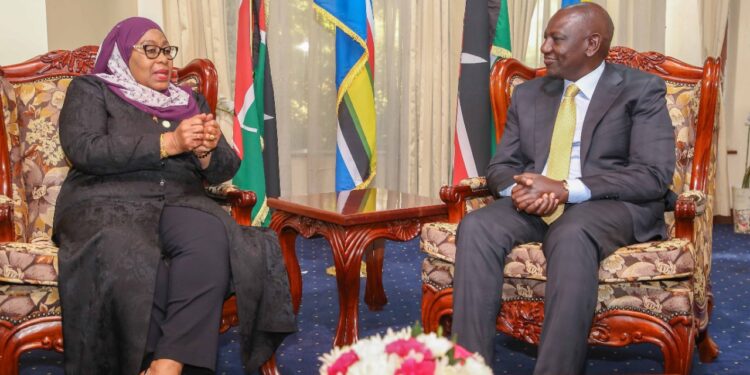 Ruto, Suluhu Move To Diffuse Tension Over Trade Tanzania