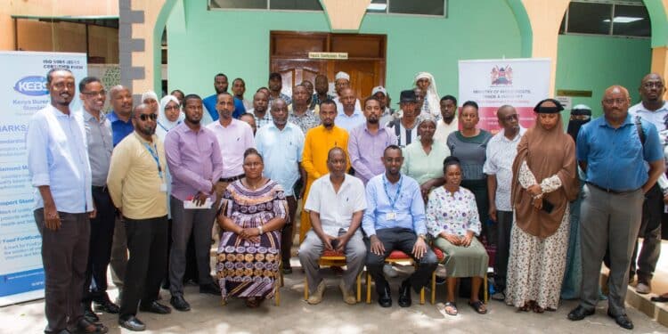 Officials Of Kenya Bureau Of Standards (Kebs), And Kenya Association Of Manufacturers (Kam) . 