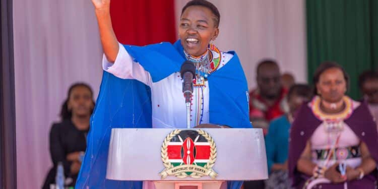 Rachel Ruto Celebrating World Water Day At Kisaju Primary School In Kajiado County On March 22Nd, 2024. Photo/ Rachel Ruto On X
