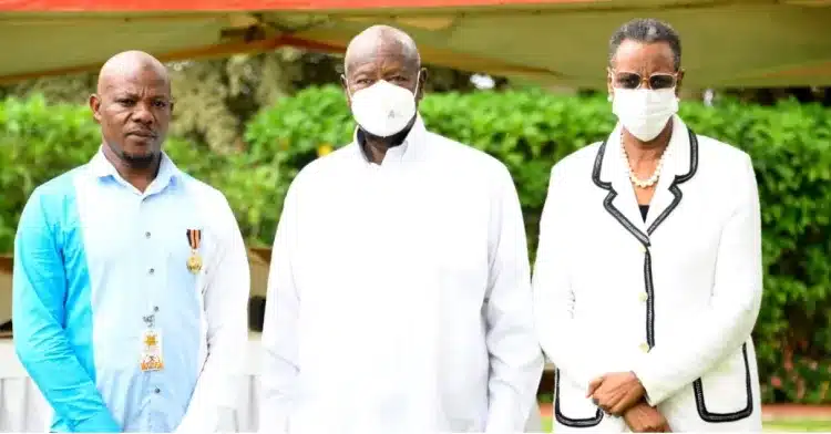 Museveni + Boda Boda