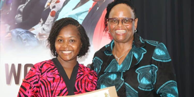 Ktb Ceo June Chepkemei With Chief Justice Martha Koome At A Previous Meeting. Photo/Ktb