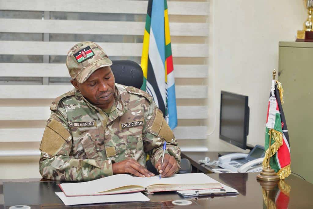 Kindiki Declares 13 No-Go Zones For 30 Days