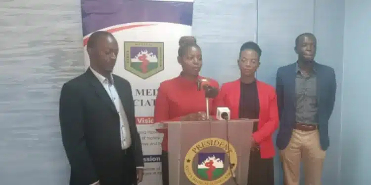 Doctors Expose Loopholes In Kra'S New Etims System In Hospitals Kma Officials Addressing The Media. Photo/ Courtesy.