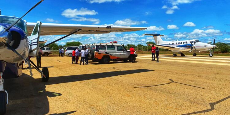 Kenyatta University Accident Survivor Recounts Last Moments Before Crash Paramedics From The Kenya Redcross And Amref Prepare To Airlift Survivors Of The Ku Bus Crash To Nairobi For Treatment On Tuesday, March 19.