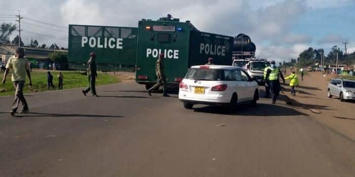 Police Officer Almost Killed At Roadblock By Speeding Prado