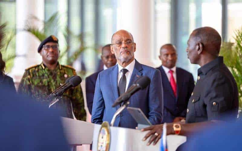Kenya Gives Way Foward On Police Deployment To Haiti After Pm Exit
