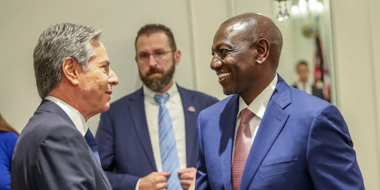 Details Of Ruto'S Call With Antony Blinken After Haiti Pm Exit Ruto Holds Phone Call With Us Secretary Anthony Blinken