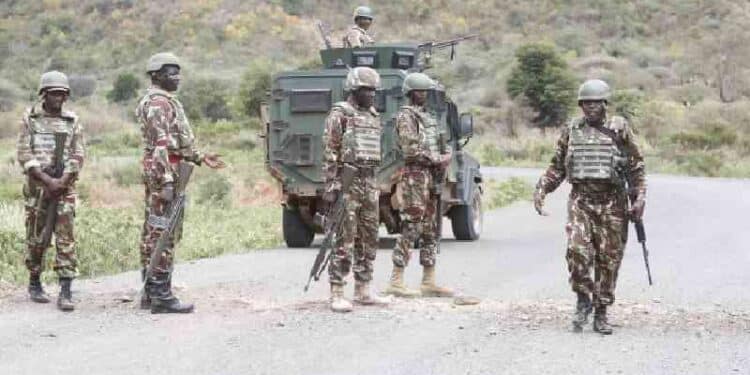 Gunmen Engage Kdf In Fire Exchange After Emotional Burial Gunmen Ignore Kdf, Launch Attack During Blind Teacher Burial