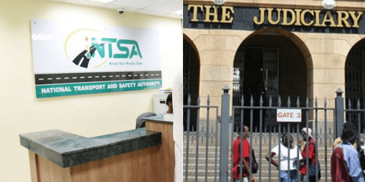 A Photo Collage Of Ntsa Offices And Judiciary Buildings. Photo/Courtesy.