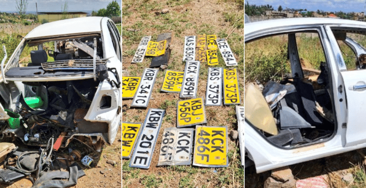 Dci Arrests Man Stealing Car Parts In Kiambu