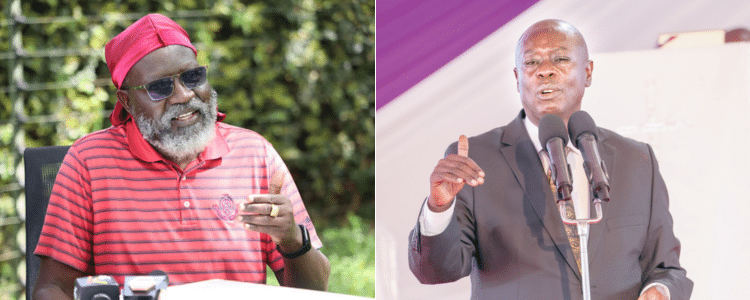 Gachagua Invites Wajackoyah To Teach Him More On Marijuana