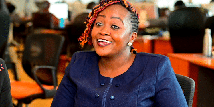 Former Roots Party Deputy Presidential Aspirant Justina Wamae.