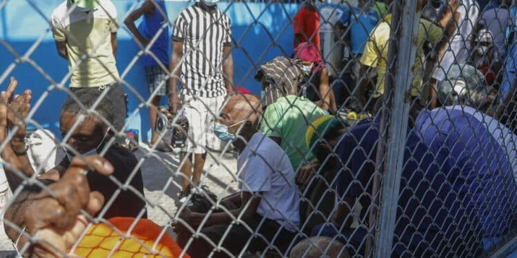 Inmates Gather Inside The National Penitentiary In Downtown Port-Au-Prince, Haiti, Sunday, March 3, 2024.