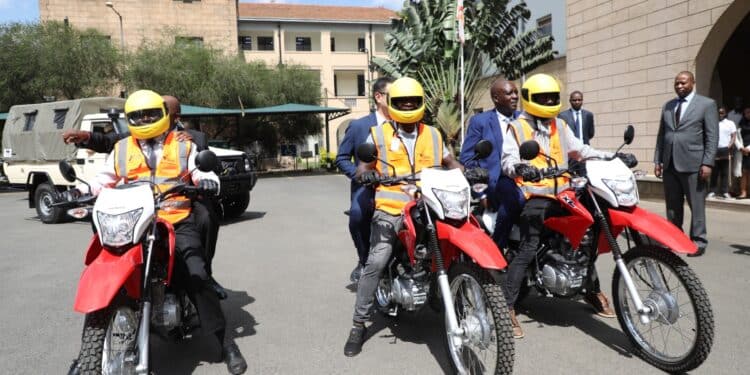 China Donates Motorbikes To Save Kenya's Sgr From Losses China Donates Motorbikes To Save Kenya's Sgr From Losses