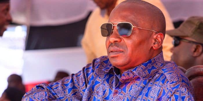 Kithure Kindiki Interior Cabinet Secretary Kithure Kindiki In Lagdera Constituency. Photo/Ministry Of Interior.