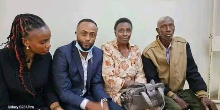 Mammito Roasted After Her Skit On Jowie Backfired Jowie Irungvu Poses For A Photo With His Relatives Ahead Of The Sentencing.