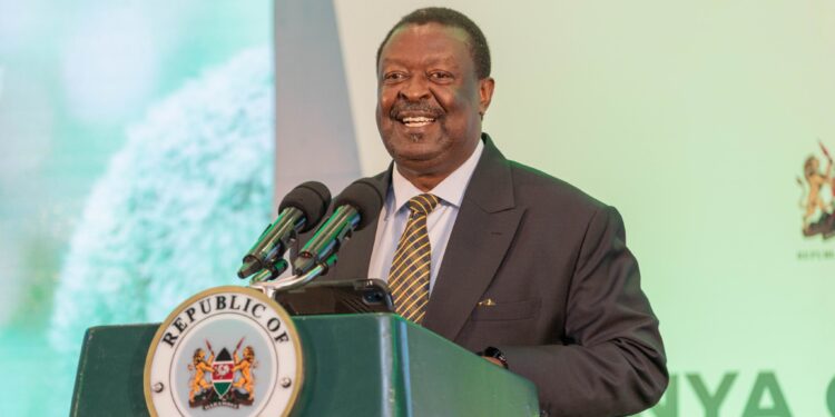 Prime Cabinet Secretary Musalia Mudavadi. Photo/ Opcs