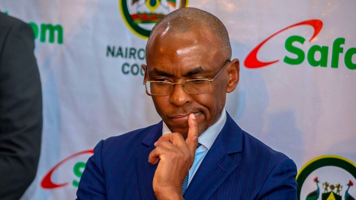 Safaricom Ceo Peter Ndegwa. Photo/ Courtesy