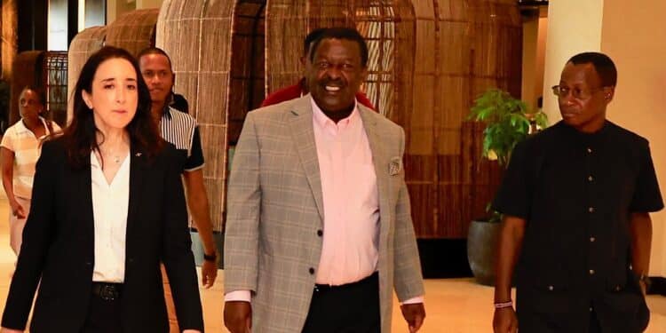 Ruto Jets Out To Visit Two Countries In West Africa Prime Cabinet Secretary (Cs) And Cs For Foreign And Diaspora Affairs, Musalia Mudavadi Arrivedin Accra Yesterday Ahead Of Ruto