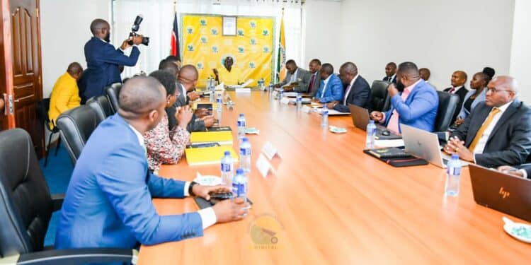President William Ruto Chairs Uda Nsc Meeting On Tuesday, April 2, 2024. Photo/Uda.