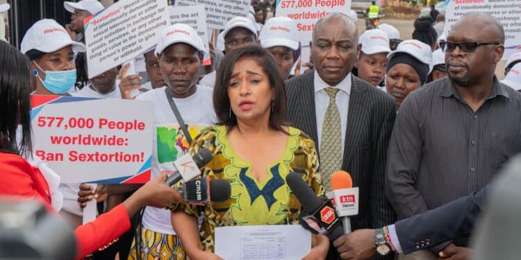 Nairobi County Woman Representative Esther Passaris Receicves Sextortion Petition On April 16, 2024. Photo/ Passaris Facebook.