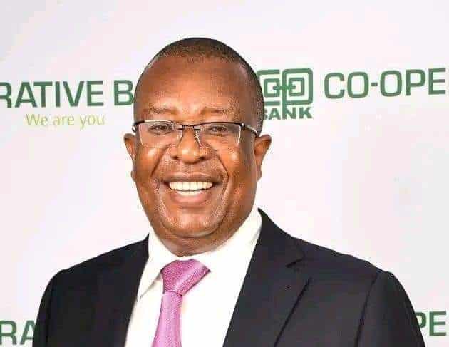 Co-Operative Bank Ceo And Md Gideo Muriuki.