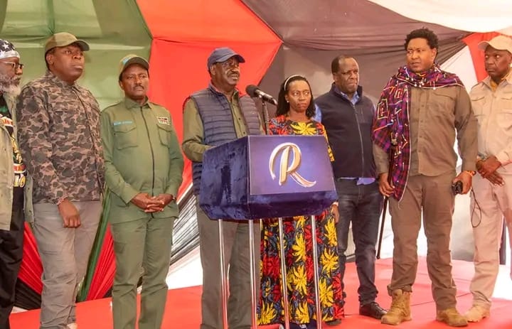 Azimio La Umoja Leaders Address A Past Press Conference In Nairobi. Photo/Azimio.