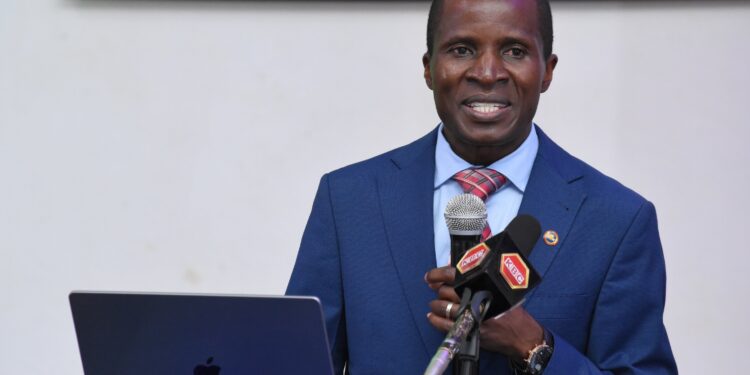 Dr. Emmanuel Manyasa Usawa Agenda Executive Director, During Release Of Sess Report At Kicd On April 24, 2024. Photo/Usawa Agenda. 