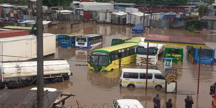 Vehicles Flood